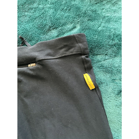 Nike Livestrong Dri Fit Capri Cropped Legging Blue and Yellow‎ Womens Size Large - Picture 9 of 10